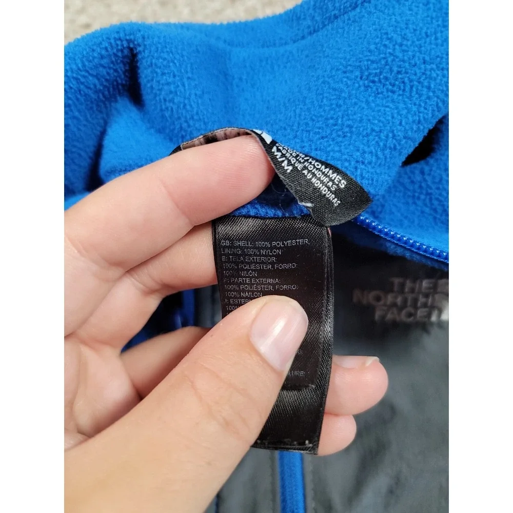 The North Face Tech Jacket 1/4 Zip Pullover Long Sleeve Medium Blue Gorpcore Men